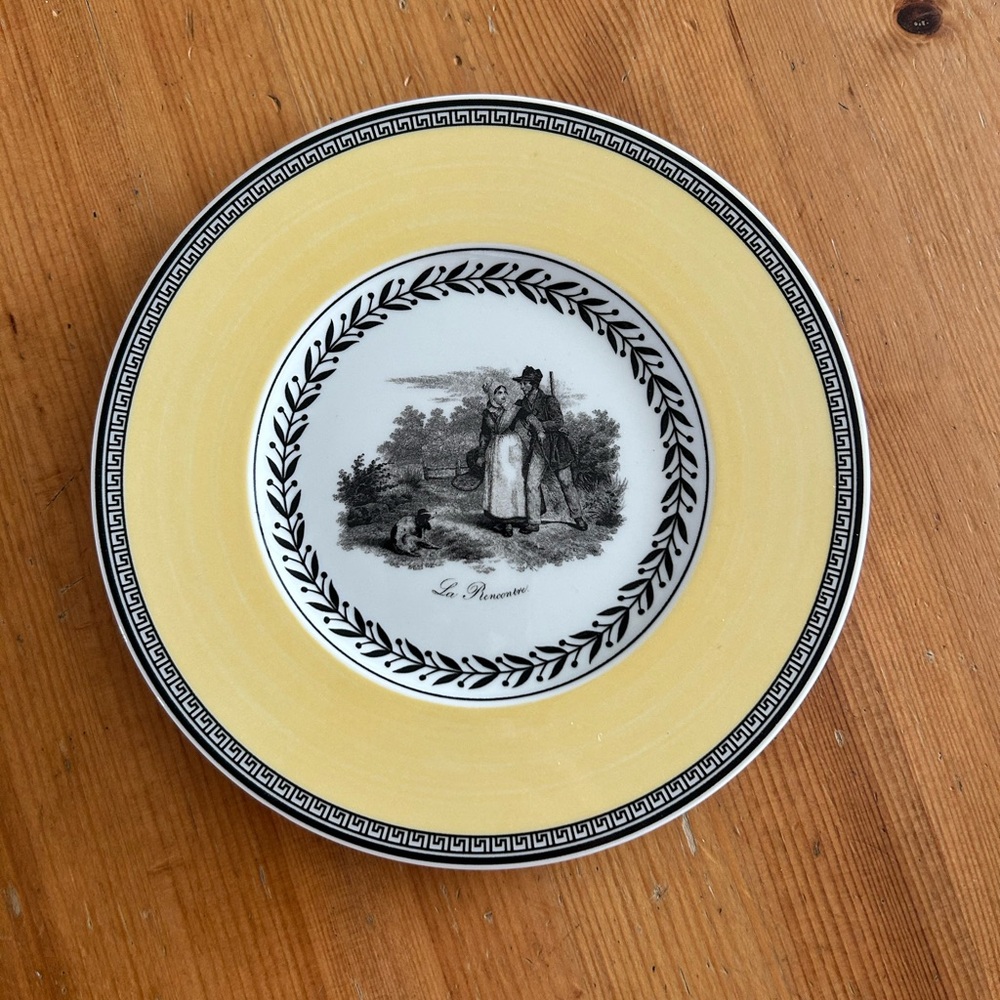 Villeroy and Boch 7” bread and butter plate
